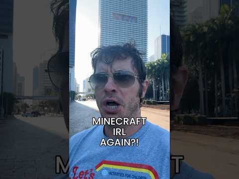 MINECRAFT IRL AGAIN?! (@notch wat hav u done)