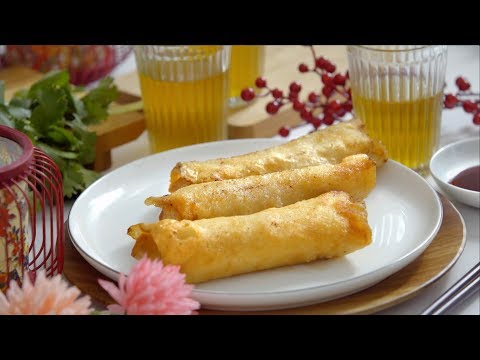 炸春捲｜Fried Popiah｜年菜食譜｜C2食光｜4K [Eng Sub]