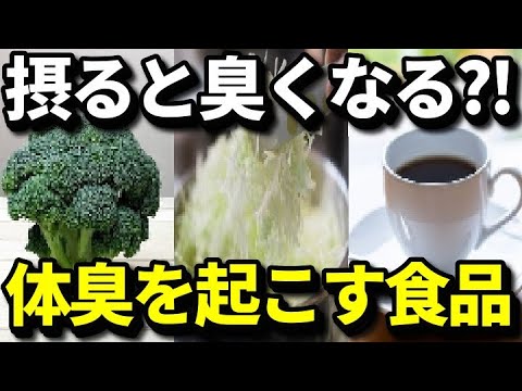 食べると臭くなる？体臭や口臭を悪化させる、食べ過ぎるとNGな食品７選！においの原因となる意外な食べ物とは？知ってよかった健康雑学