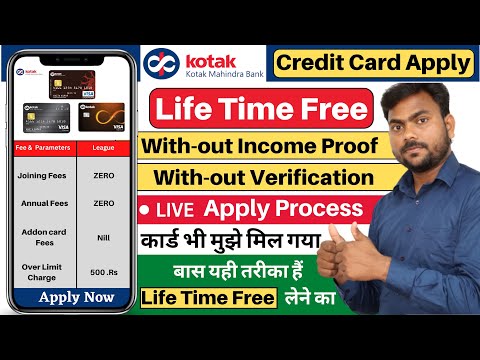 kotak bank credit card apply online | how to apply credit card online kotak mahindra bank