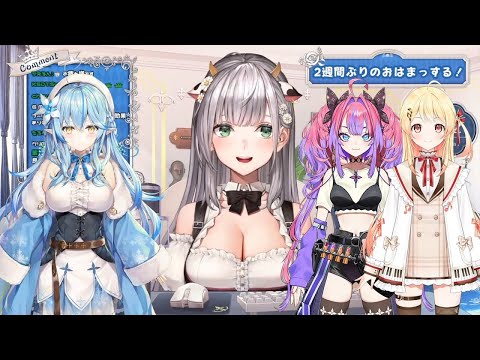 Shirogane Noel impersonates Kikirara Vivi, Yukihana Lamy & Otonose Kanade【Eng Sub / hololive】