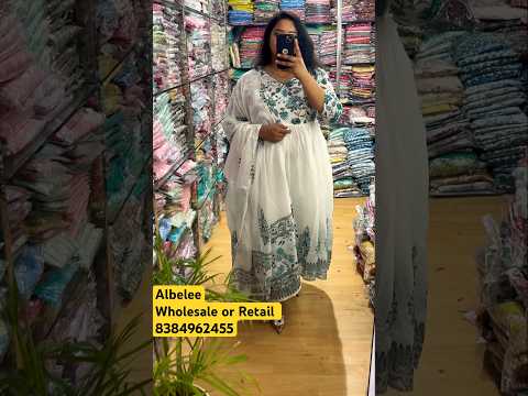 Beautiful Anarkali in Mulmul cotton fabric, size:-38–46 #viral #shorts #ytshorts #youtubeshorts