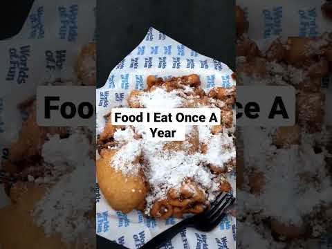 Food I eat once a year #funnelcake #foodfestival #asmrfood #cravings #cravingsatisfied #mukbang