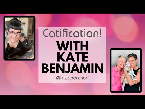 CATification with Kate Benjamin! | Two Crazy Cat Ladies