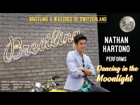 Nathan Hartono performs Dancing in the Moonlight - for Breitling