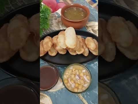 #shortsvideo #ytshorts  full recipe channel pr h golgappe Pani Puri #viwes #panipuri #golgappa