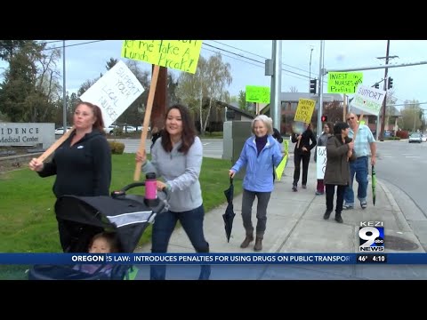 Strikes at all eight Providence Oregon hospitals