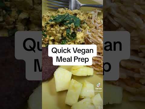 Quick Vegan Meal Prep Breakfast