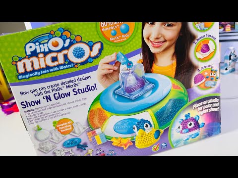 Pixo’s Micro’s Show N’ Glow Studio #asmr #crafts #nostalgia