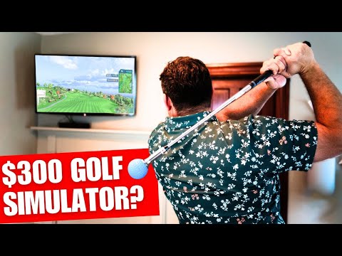 A Home Golf Simulator You Can Use ANYWHERE?! (Phigolf 2 Review)