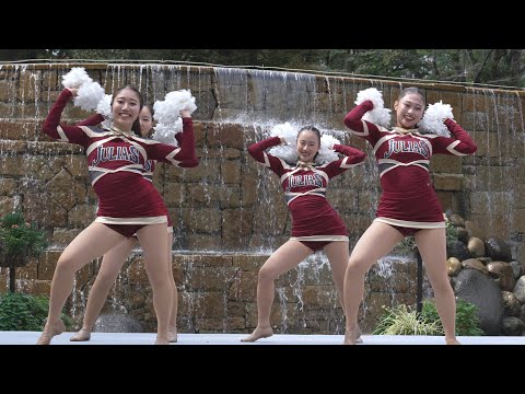 キュート！ ダンスドリルチームJULIAS  さんの素敵なチア・パフォーマンス・ステージ　cheer dance performance