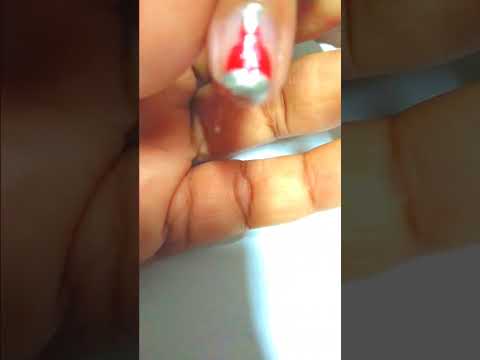 Nail Art - Santa Cap