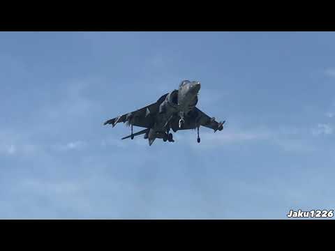 The Last USMC AV-8B Harrier Demo - Cleveland Air Show 2023