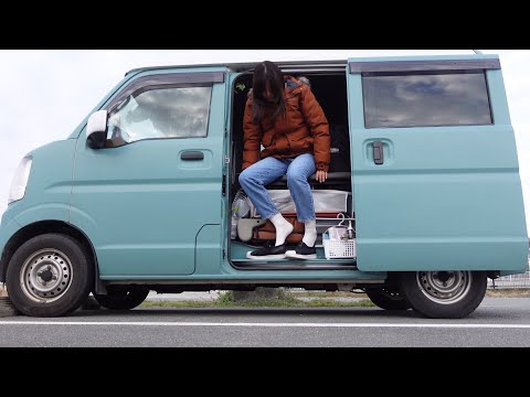 Minivan life in Fukuoka | Lucky day or unlucky day?