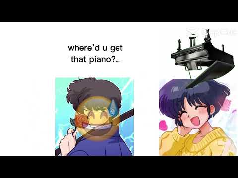 Akane just throw a piano at kuno-