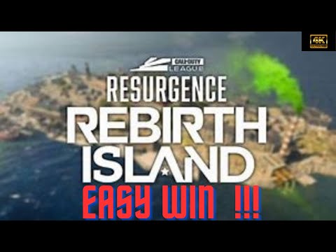 Epic Victory On Call Of Duty Rebirth Island - How To Easy Win!