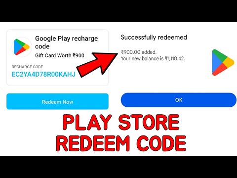 How To Redeem Code In Play Store | Play Store Redeem Code | Redeem Code Play Store