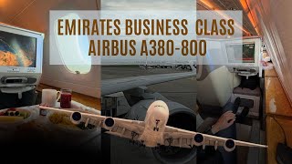 Emirates Business Class | Airbus A380-861 Dubai → Paris (DXB-CDG) Lounge & Flight Review