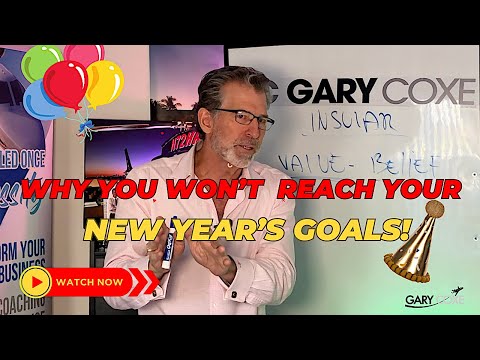 Why you won't reach your New Year goals...well, unless you do this for your resolutions! Learn it!