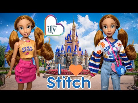 ✨ Unboxing the Disney ILY 4Ever I ❤️ Stitch Doll! 🌺 | Ultimate Review + Outfit Try-On 🌟