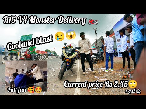 R15 v4 monster bike delivery 🏍️ bike coolant blast 😢 ride review R15 vs MT15  😈