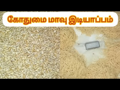 கோதுமை மாவு இடியாப்பம் | wheat flour idiyappam @sutharsanalifestyle308