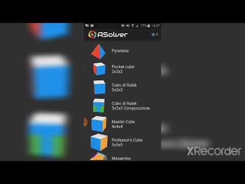 App per completare il Cubo di Rubik!