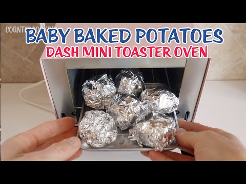 Dash Mini Toaster Oven 🥔 Baby Baked Potatoes 🥔