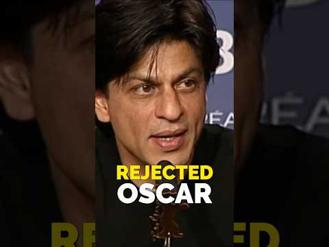 WHEN SHAH RUKH KHAN REJECTED OSCAR!🤯 #shorts #shahrukhkhan #oscars