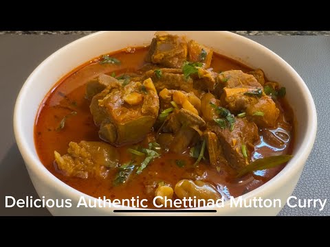 Delicious Authentic Chettinad Mutton Curry