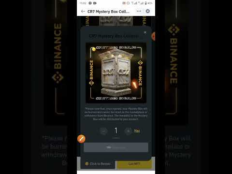 Binance Crypto Wodl CR7 Mystery Box NFT Binance Sell || CR7 Mystery Box NFT Price