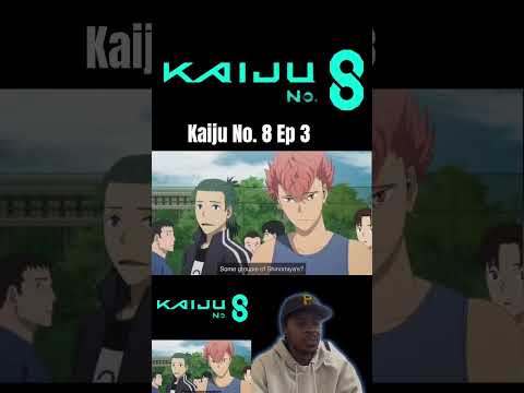 Kaiju No. 8 Episode 3 Reaction #kaijuno8anime #kaijuno8reaction #anime #animereaction