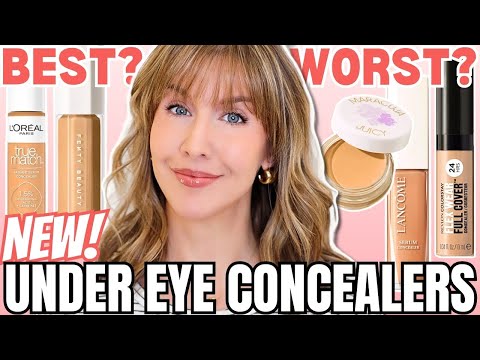 BEST & WORST New Concealers for Dark Circles & Mature, Dry Under Eyes | 2024