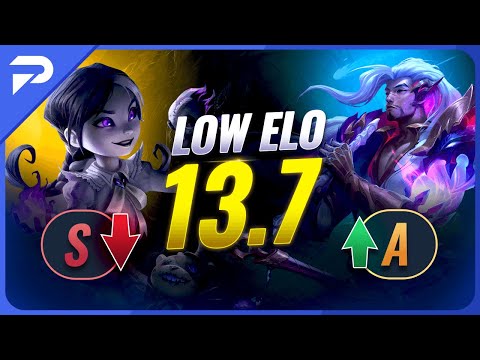 NEW LOW ELO TIER LIST PATCH 13.7 - League of Legends