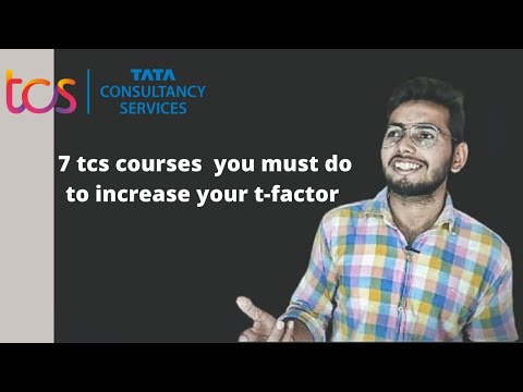 7 tcs courses you must do as fresher || my TCS courses || t-factor