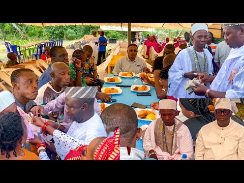 The party culture of Yoruba tribe in West Africa - ifakunle festival party