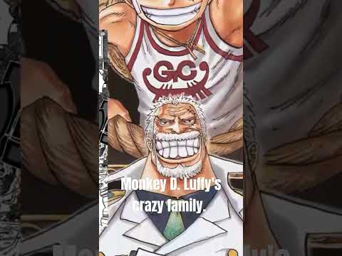 One Piece: Monkey D. Luffy's crazy family tree #onepiece #pirateking #anime #manga #shorts #luffy