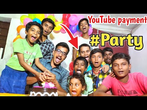 my first YouTube payment party🥳 |