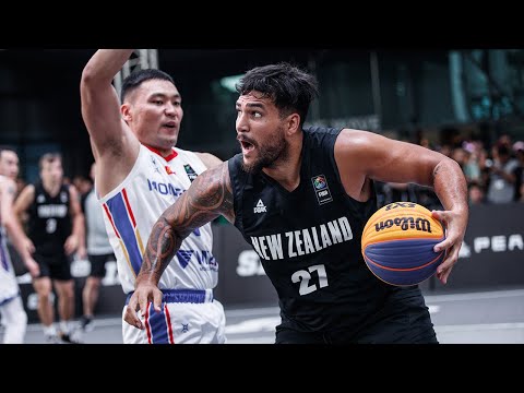 Mongolia vs New Zealand | FIBA 3x3 Asia Cup 2023 Semi-Final