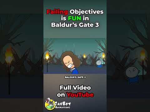 Failing Objectives #baldursgate3 #larianstudios