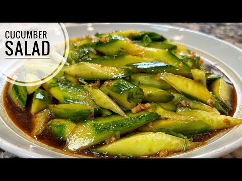 Cucumber salad | Easy Summer Refreshing And Appetizing Salad Recipe | Chinese Smashed Cucumber