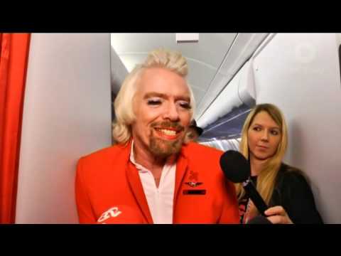 WATCH: What happens when Richard Branson loses a bet?