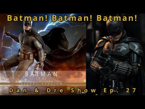 Hot Toys BVS Batman 2.0 Figure Preview! | The Batman Deluxe and Batcycle released! [LIVE]