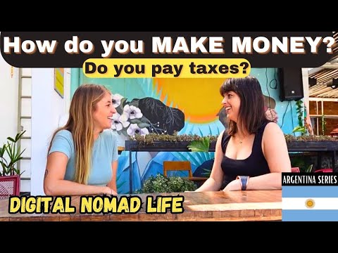 Asking DIGITAL NOMADS how they MAKE MONEY and pay TAXES | Buenos Aires series