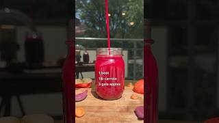 ABC Juice Recipe ❤️✨ #growyourown #abc #abcjuice #beetjuice #juicingforhealth #ytshorts