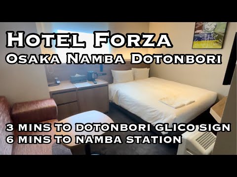 Hotel Forza Osaka Namba | Right In Dotonbori Next To Restaurants and Shops | Osaka, Japan