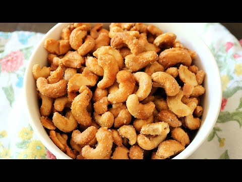 How to Make Honey Roasted Cashews (Easy Snack Recipe)