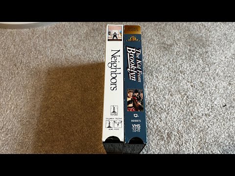 2 VHS Tapes I Recently Got In The Mail From eBay