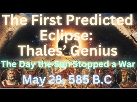 "The Eclipse That Ended a War: Battle of the Eclipse (585 BCE) 🌒⚔️  #SolarEclipse #AncientHistory"