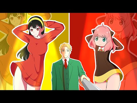 🧡Anya and Yor Zero Two Dodging | Spy X Family Animation